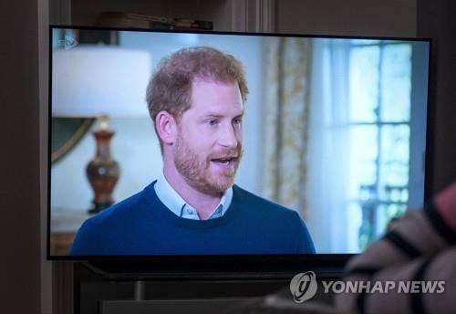 해리 왕자 ITV 인터뷰 [AP=연합뉴스 자료사진]