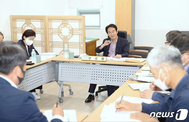 강진원 전남 강진군수. .2022.6.14/뉴스1 ⓒ News1 박진규 기자