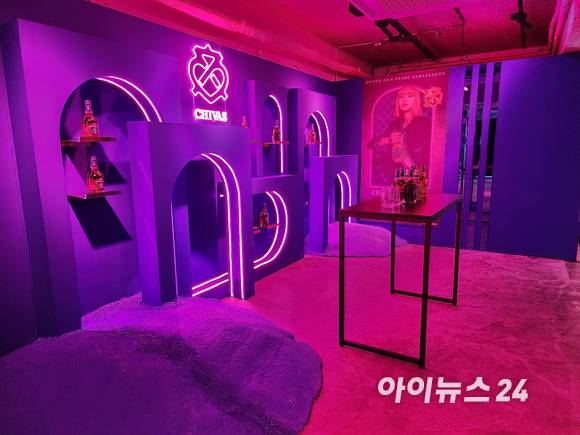 시바스 리갈 팝업스토어 내부 모습. [사진=구서윤 기자]