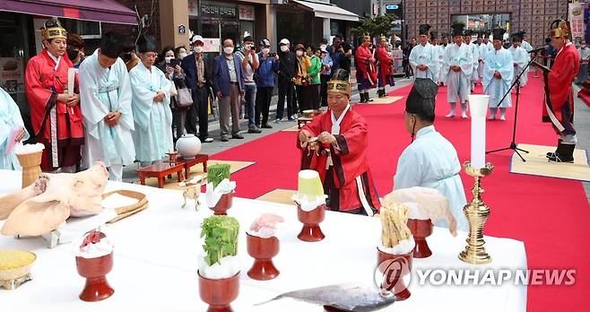 대구 약령시 축제 모습 [연합뉴스 자료사진]