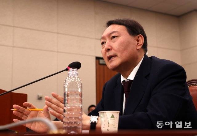 2019년 7월 검찰총장 인사청문회 당시. 장승윤 기자 tomato99@donga.com