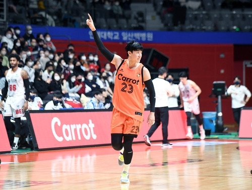 캐롯의 전성현[KBL 제공]