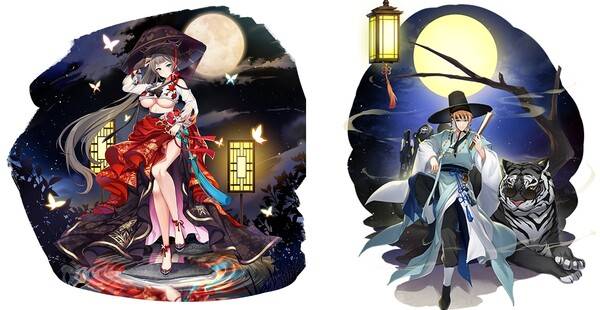 각성 리플레이서 퀸(좌), 각성 제이크 워커