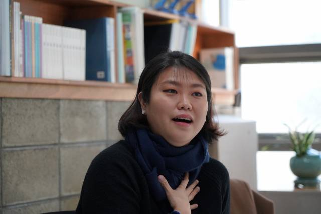 ▲차해영 더불어민주당 마포구의원 ⓒ프레시안(이상현)