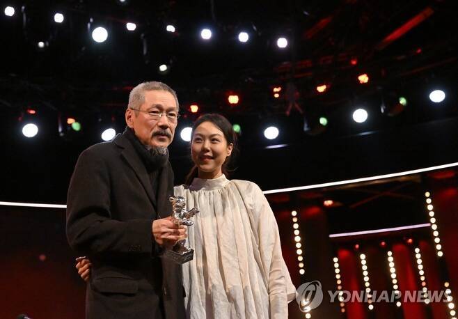 홍상수 감독·배우 김민희. 사진｜연합뉴스