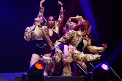 태국의 Girls Dance Group이 관객을 사로잡는 파워풀한 댄스 무대를 펼치고 있다. (PRNewsfoto/BIGO)