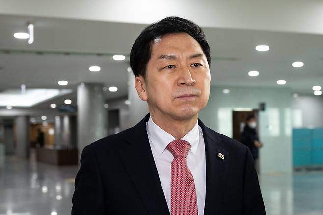 국민의힘 당권주자인 김기현 의원. 뉴스1