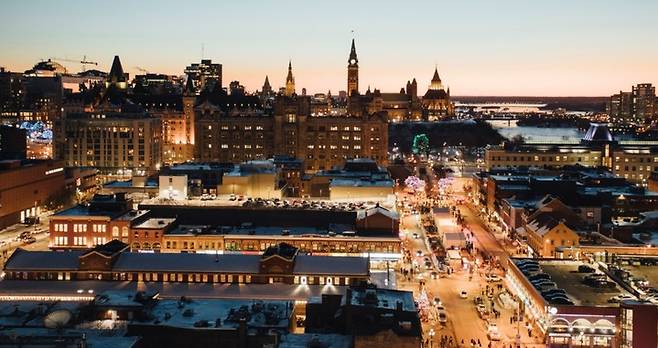 [서울=뉴시스] 오타와 축제 거리 전경 (사진 출처 = 캐나다 관광청 블로그) 2023.01.29. photo@newsis.com *재판매 및 DB 금지