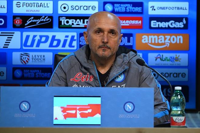 사진=SSC 나폴리 공식 홈페이지, 스팔레티 감독