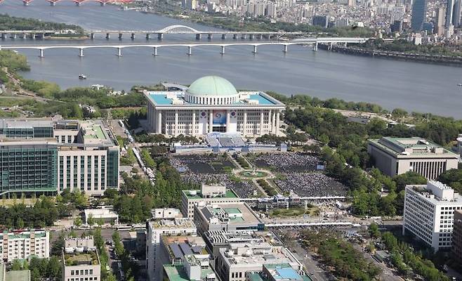 서울 여의도 국회의사당. ⓒ국회사진취재단