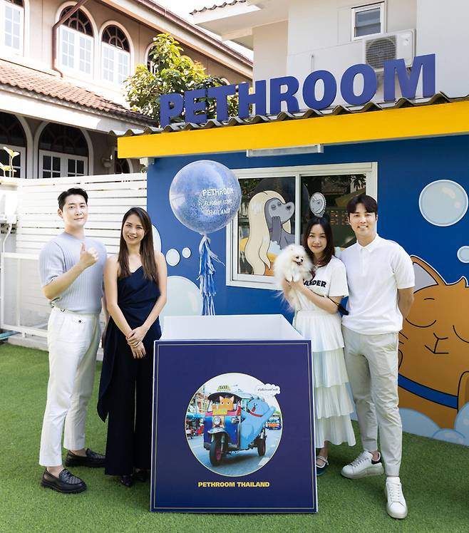반려동물 플랫폼 기업 비엠스마일의 대표 브랜드 페스룸이 태국 방콕에서 플래그십 스토어를 열었다. <사진제공=비엠스마일>