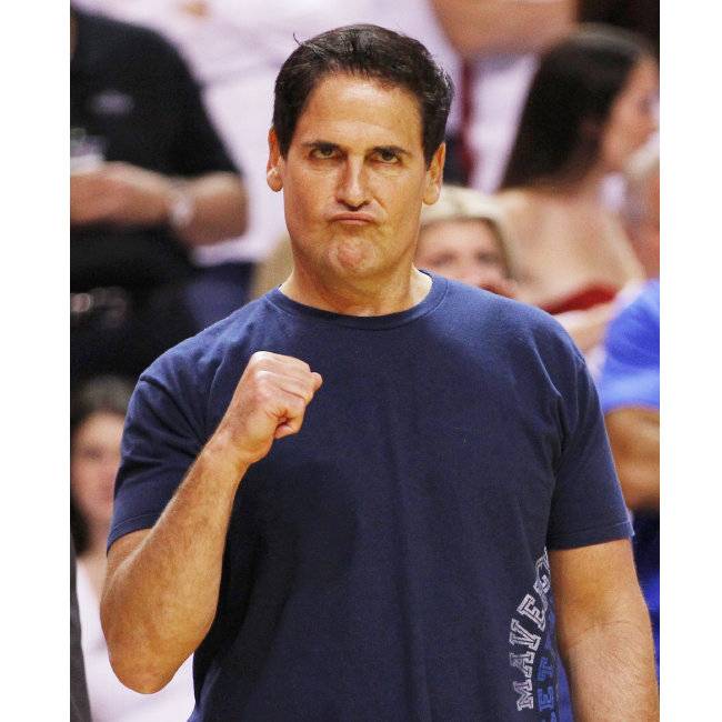 마크 큐번 댈러스 매버릭스 구단주. [동아DB]