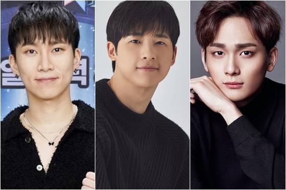 서은광, 신우, 조윤우.