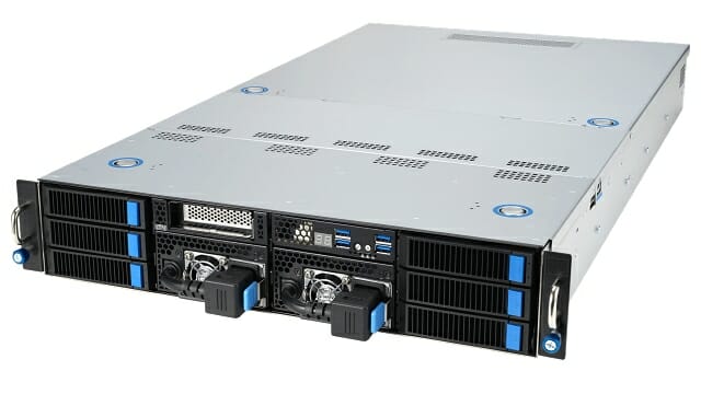 AMD 4세대 에픽 탑재 ESC4000A-E12. (사진=에이수스)