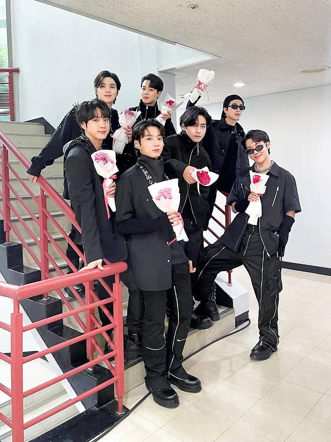 BTS(방탄소년단) [방탄소년단 공식 트위터 캡처. 재판매 및 DB 금지] photo@yna.co.kr