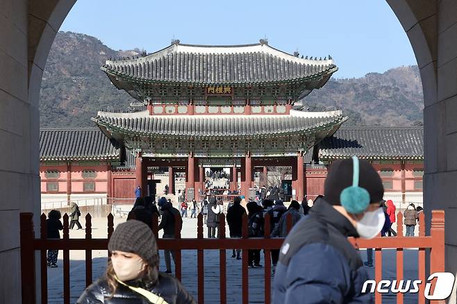서울 종로구 경복궁. (뉴스1 DB)  2023.1.24/뉴스1 ⓒ News1 조태형 기자