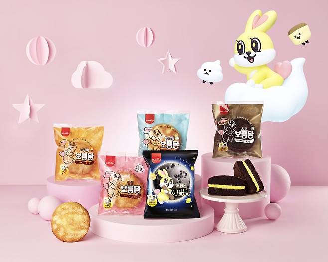 SPC삼립 '보름달'에 캐릭터 띠부씰 넣는다