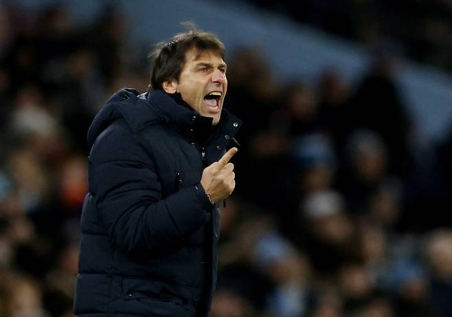 안토니오 콘테 토트넘 감독이 담낭 제거 수술로 당분간 경기를 지휘할 수 없게 됐다. /사진= 로이터