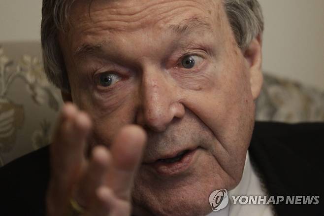 조지 펠 추기경 [AP 연합뉴스 자료사진. 재판매 및 DB 금지]