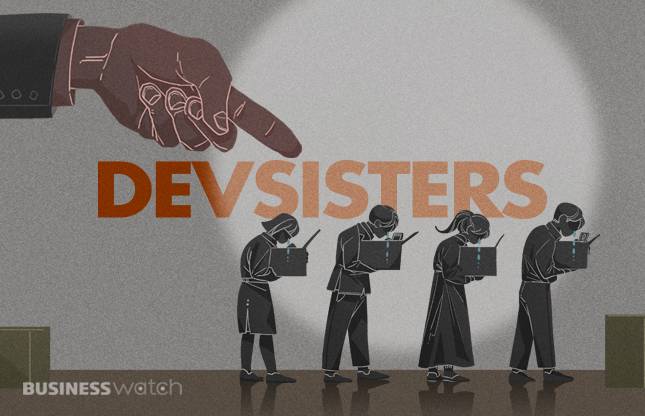 데브시스터즈가 '쿠키런: 킹덤' 흥행 후 내놓은 프로젝트가 잇따라 종료 수순을 밟은 가운데, 당일 해고 논란이 불거지며 비판의 중심에 섰다. /그래픽=김용민 기자 kym5380@