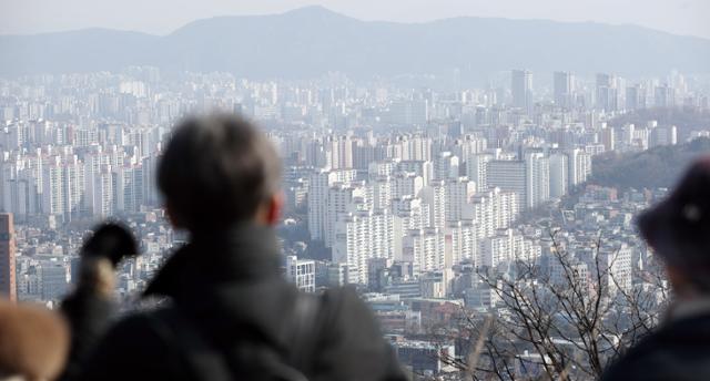 3일 서울 시내 아파트. 뉴시스