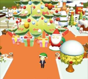 싸이월드 메타버스 플랫폼 ‘싸이타운’. 5분간 기자 외 접속자는 단 한 명뿐이었다. /선한결 기자