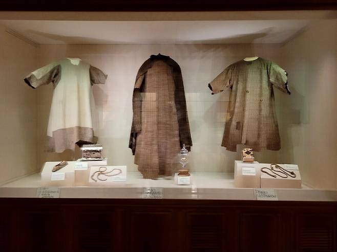 성 프란체스코가 입었던수도복