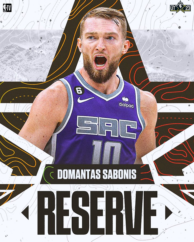 도만타스 사보니스. NBA 공식 SNS 제공