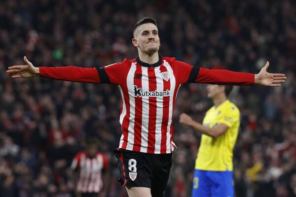 승리를 거둔 아틀레틱 클루브. 사진┃라리가 사무국 제공