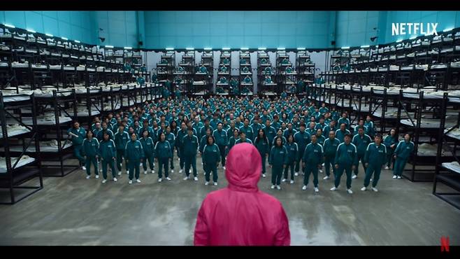 /사진=넷플릭스 웹드라마 '오징어 게임' 예고 영상 캡처