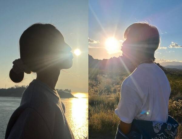 사진=아린, 마크 인스타그램