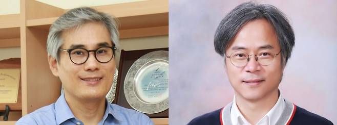 카길한림생명과학상 수상자로 선정된 김인호(왼쪽) 단국대 교수와 윤철희 서울대 교수. 한국과학기술한림원 제공