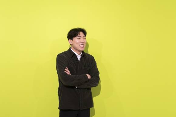 활짝 웃는 문태국. 류재민 기자