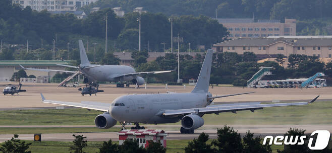 공군 KC-330 '시그너스' 수송기. 2021.7.20/뉴스1 ⓒ News1 김영운 기자