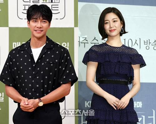 가수 겸 배우 이승기(왼쪽)와 배우 이다인. 스포츠서울 DB