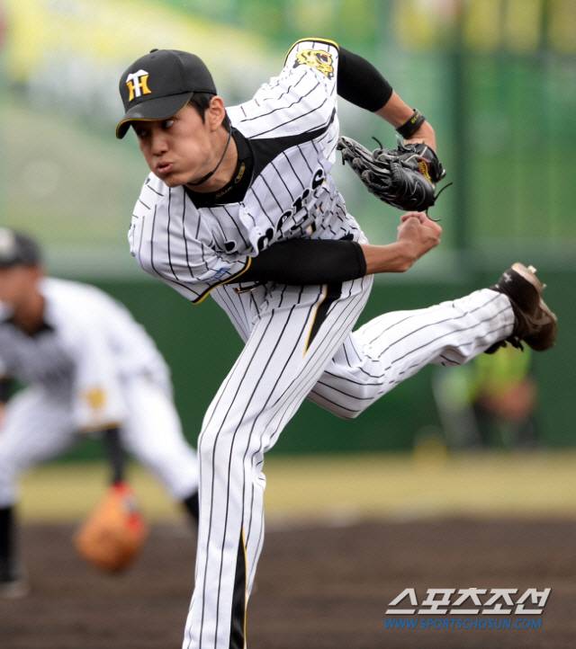 한신 시절 후지나미. 스포츠조선DB