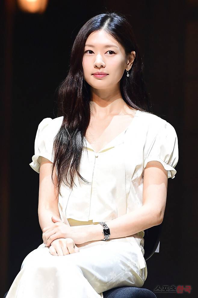 연극 '셰익스피어 인 러브' 기자간담회에 참석한 배우 정소민. ⓒ이혜영 기자 lhy@hankooki.com