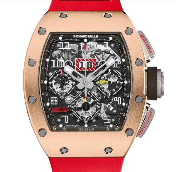 릴 유지 버트의 리차드밀 RM011 [사진=리차드밀 홈페이지]