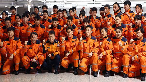 대한민국 긴급구호대(KDRT) [연합뉴스 자료사진]