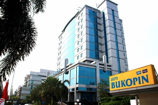 인도네시아 자카르타에 위치한 부코핀은행 본점 전경 [KB국민은행]