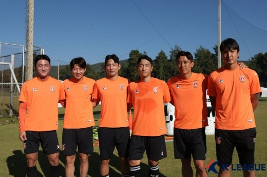 제주 유나이티드 주장단 [한국프로축구연맹 제공]