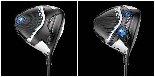 (왼쪽부터) 에어로제트 드라이버, 에어로제트 LSTM 드라이버(사진=코브라골프 제공)