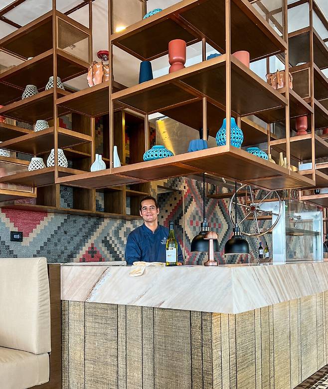 DIP의 셰프 다니엘 드라 푸엔테. 페루 사람이다