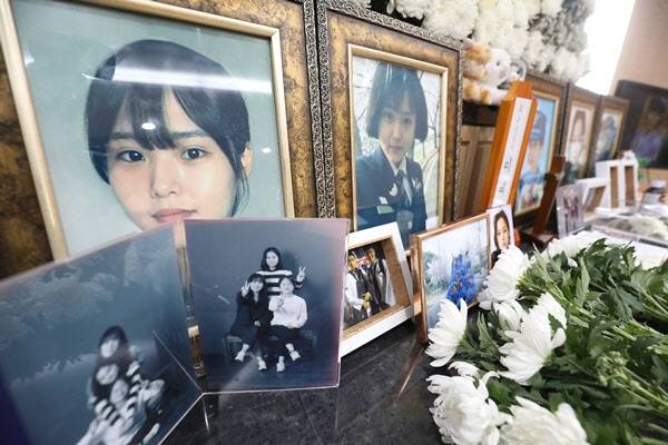 지난해 5월 20일 경기 성남 국군수도병원 장례식장에 마련된 고(故) 이예람 중사의 빈소 모습. (사진=뉴스1)