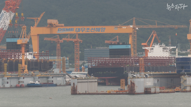 경남 거제 대우조선해양