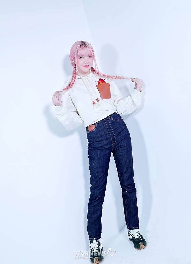 "현실판 빨간머리 앤" 엔믹스 릴리, 러블리 소녀[★화보]