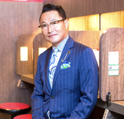 요시토미 마나부 이치란 대표이사.(사진출처=이치란 공식 홈페이지)