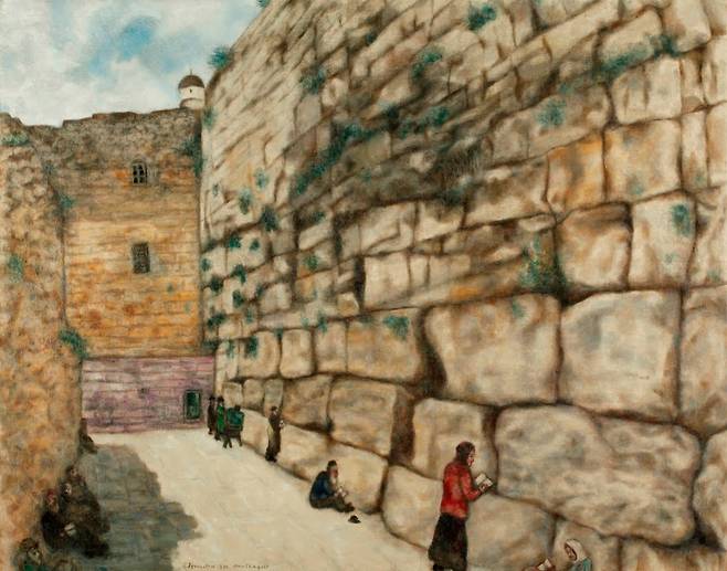 마르크 샤갈, The Wailing Wall, 1932