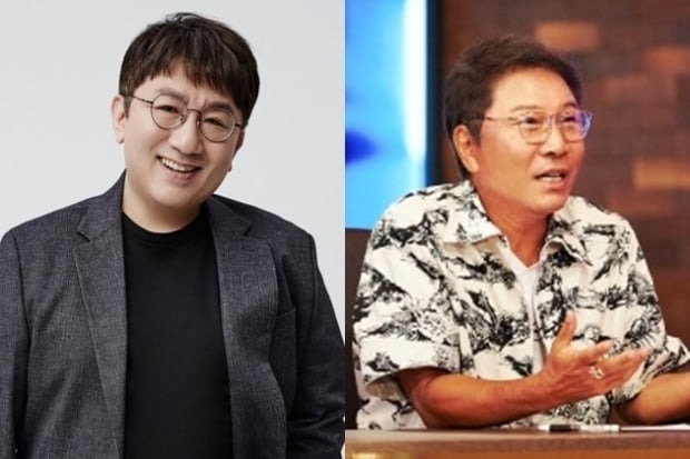 방시혁 하이브 의장, 이수만 SM 최대주주 /사진=각 소속사 제공