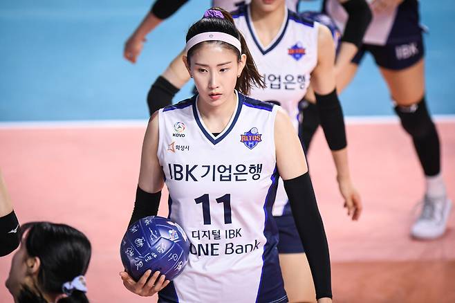 ▲ 김수지 ⓒKOVO